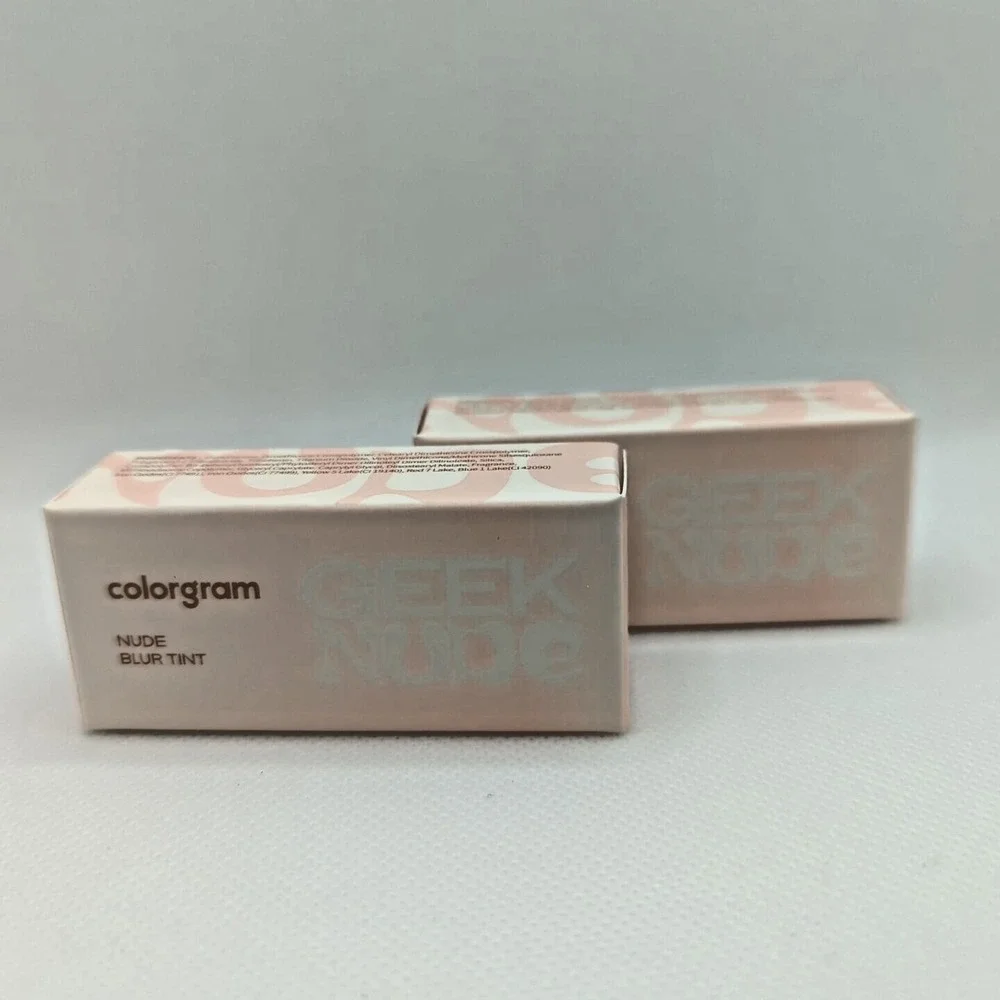 2 COLORGRAM Nude Blur Tint #07 Geek Rose ----Exp. 10/2026